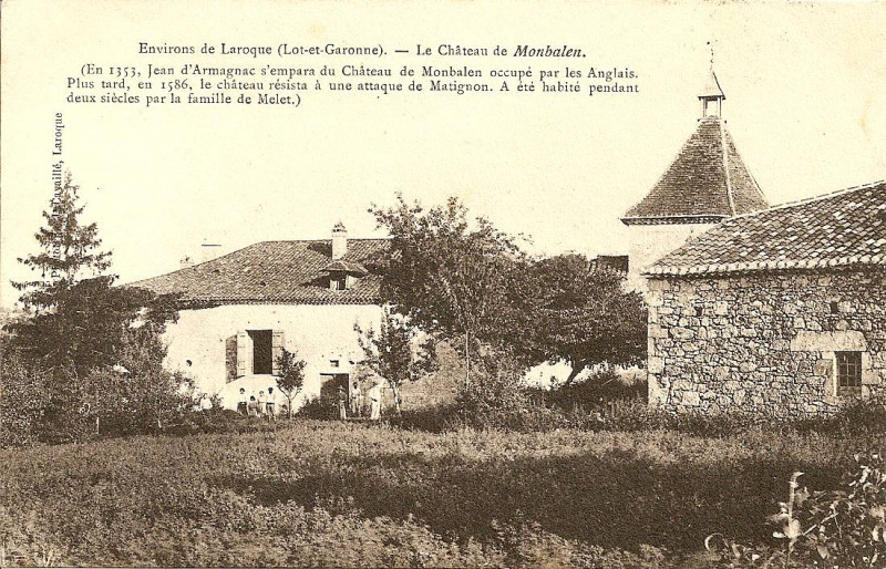 Carte postale ancienne Monbalen-archive2