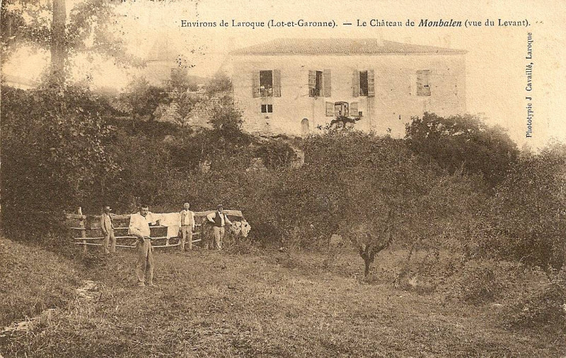 Carte postale ancienne Monbalen-archive1