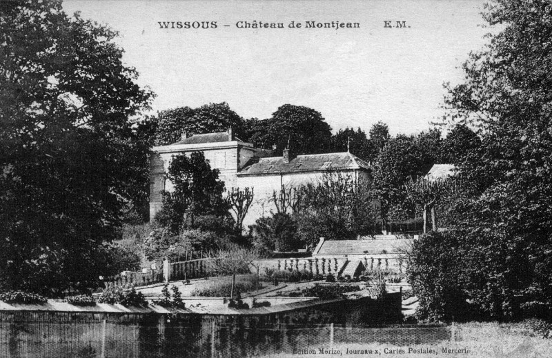 Carte postale ancienne Wissous - Château de Montjean