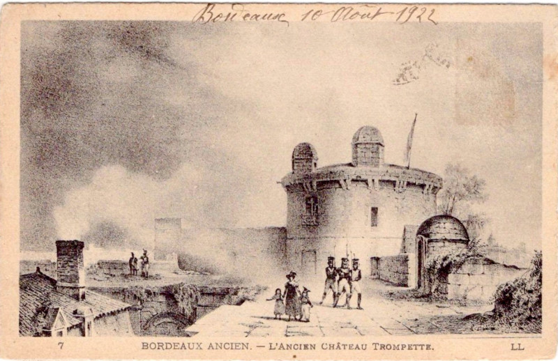 Carte postale ancienne Bordeaux ancienne (Ll) 7 à Bordeaux
