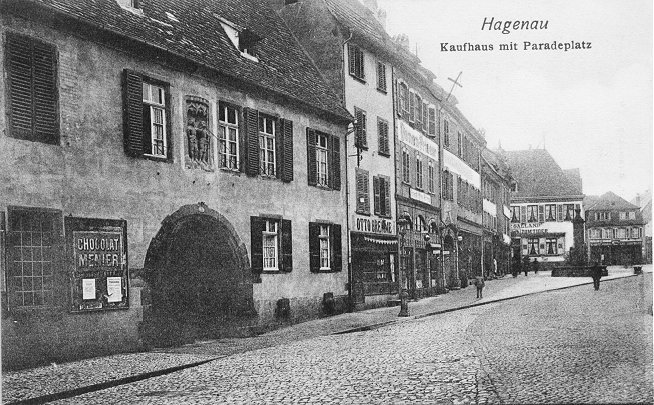 Carte postale ancienne Haguenau, alte Postkarte ca. 1910
