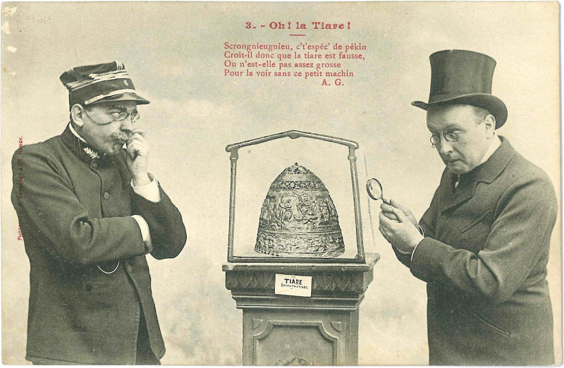 Carte postale ancienne Tiara of Saitaferne postcard4 à Paris