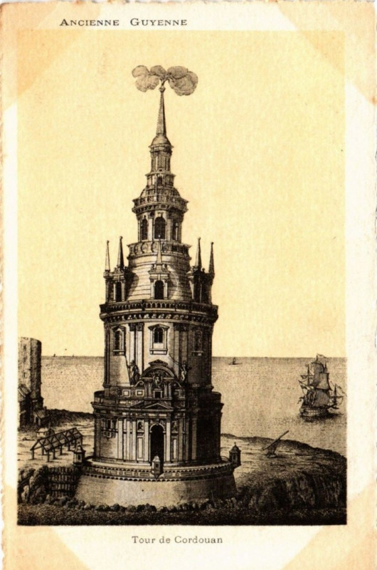Carte postale ancienne Ancienne Guyenne - Tour de Cordouan à Bordeaux
