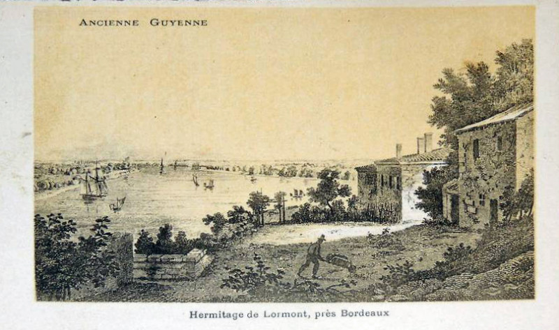 Carte postale ancienne Ancienne Guyenne - Lormont Ermitage Sainte-Catherine à Bordeaux