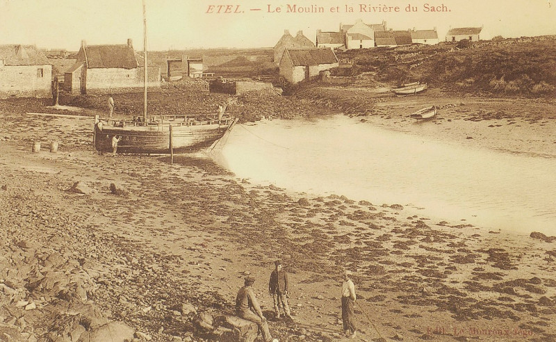 Carte postale ancienne 037 Etel Belz
