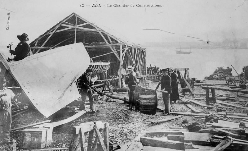 Carte postale ancienne 024 Etel Belz