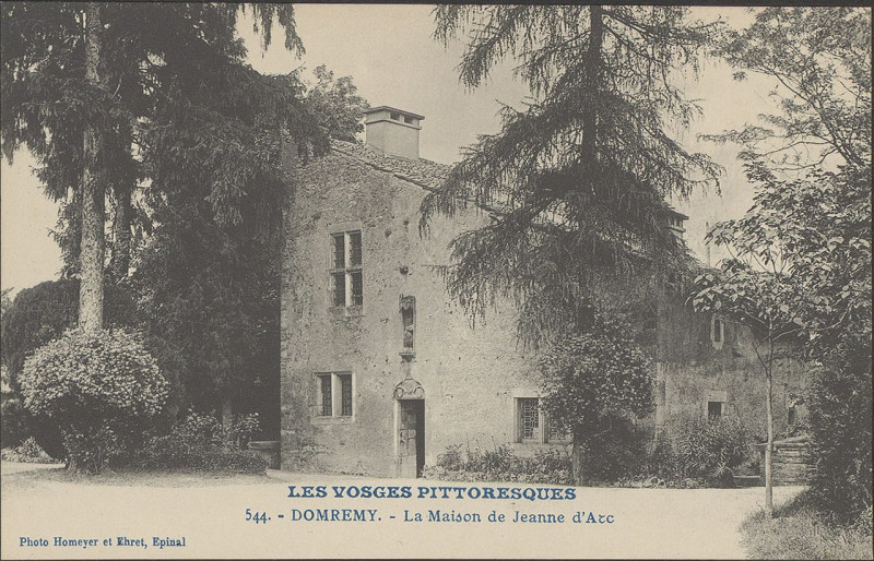 Carte postale ancienne Domrémy, La Maison de Jeane d'Arc Cp 3336 Pr