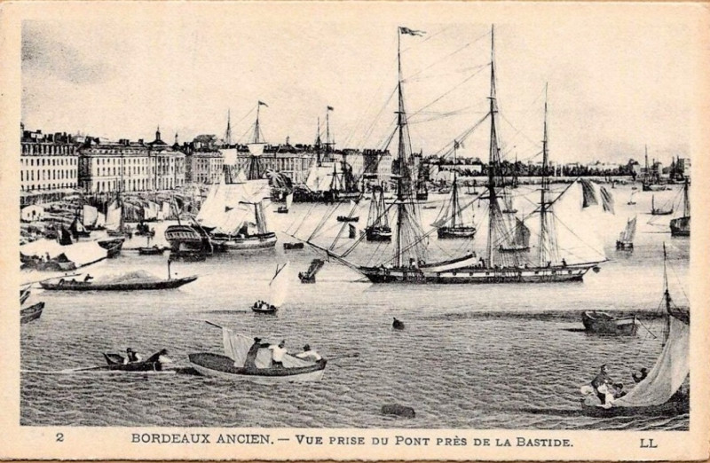 Carte postale ancienne Bordeaux ancienne (Ll) 2 à Bordeaux