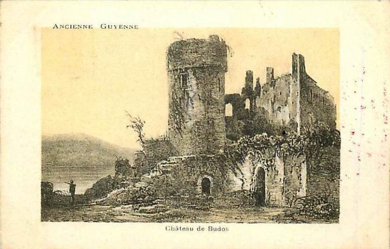 Carte postale ancienne Ancienne Guyenne - Château de Budos à Bordeaux