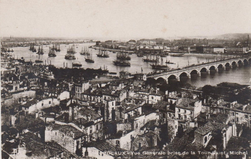 Carte postale ancienne Bordeaux - vue générale 4 à Bordeaux