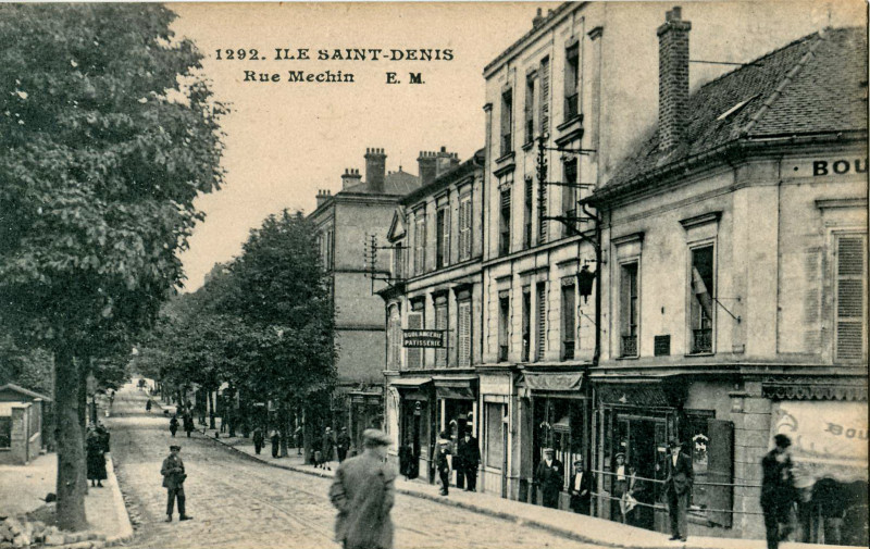 Carte postale ancienne Em 1292 - Isd - Rue Méchin