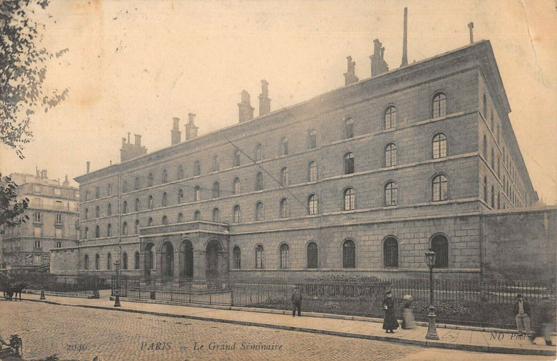 Carte postale ancienne Paris Le Grand Seminaire à Paris