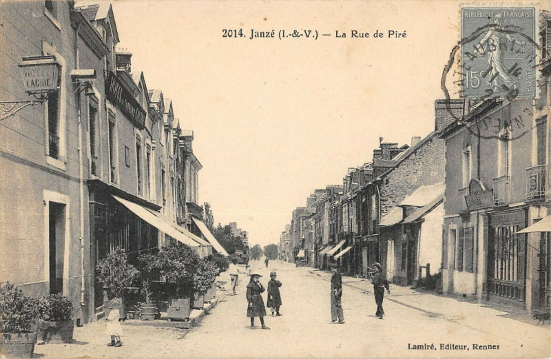 Carte postale ancienne Saint Domineuc à Saint-Domineuc