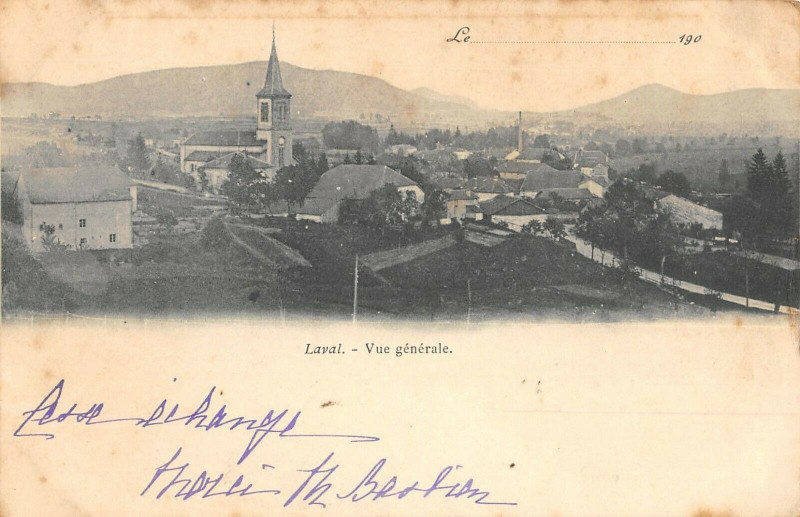 Carte postale ancienne Laval Vue Generale