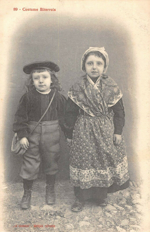 Carte postale ancienne Costume Bitterois