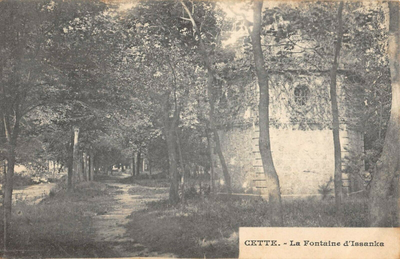 Carte postale ancienne Cette La Fontaine D'Issanka