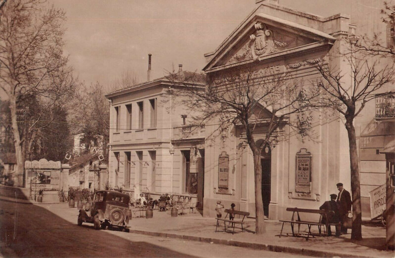 Carte postale ancienne Amelie Les Bains Le Casino