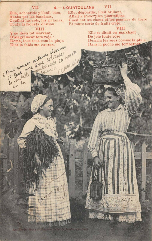 Carte postale ancienne Catalans L'Ourtoulana à Ur