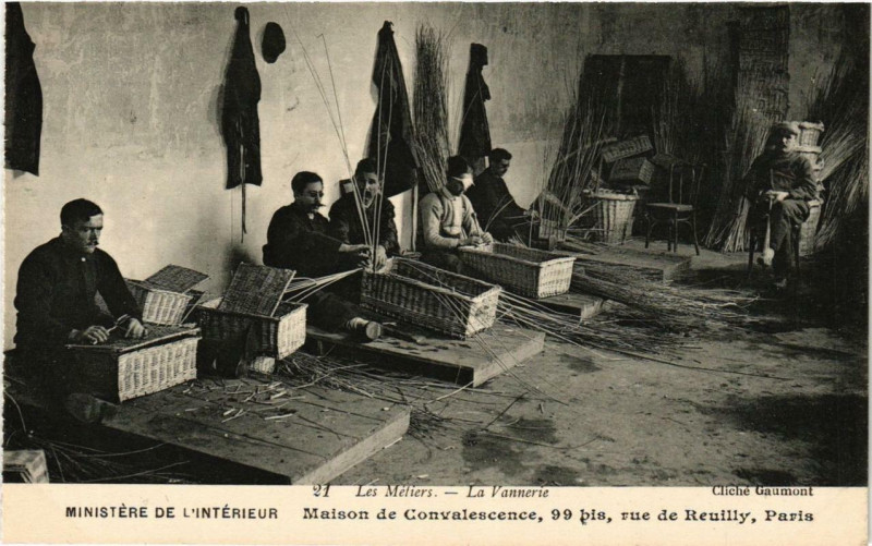 Carte postale ancienne Paris 12e Maison de Convalescence 99 rue de Reuilly. 21 à Paris 12e