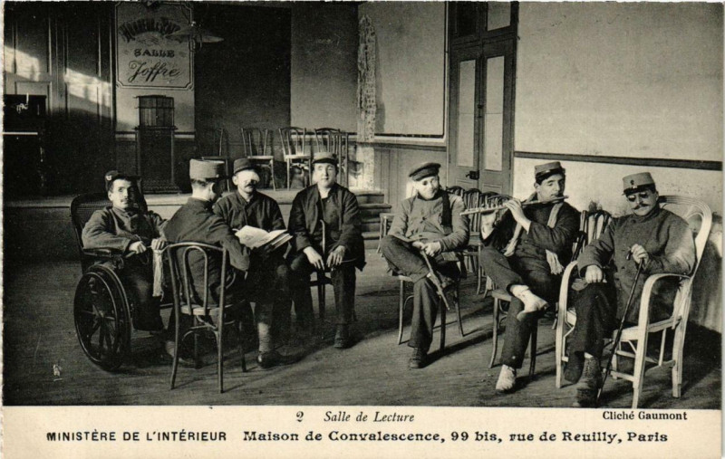 Carte postale ancienne Paris 12e Maison de Convalescence 99 rue de Reuilly. 2 à Paris 12e