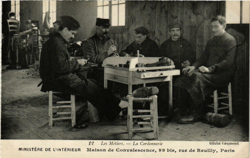 Carte postale ancienne Paris 12e Maison de Convalescence 99 rue de Reuilly. 12 à Paris 12e