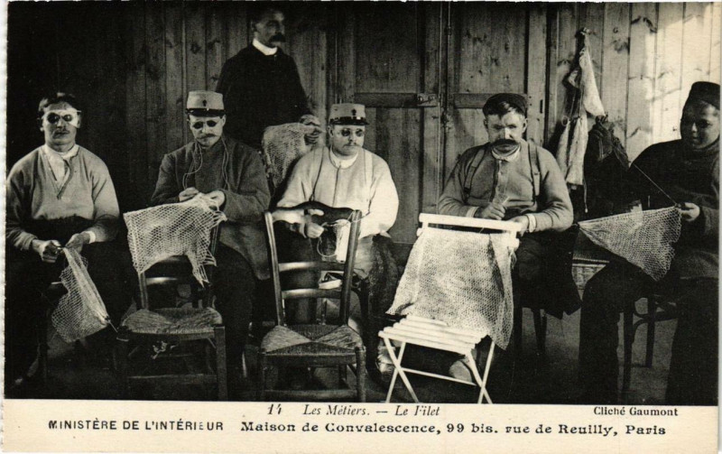 Carte postale ancienne Paris 12e Maison de Convalescence 99 rue de Reuilly. 14 à Paris 12e