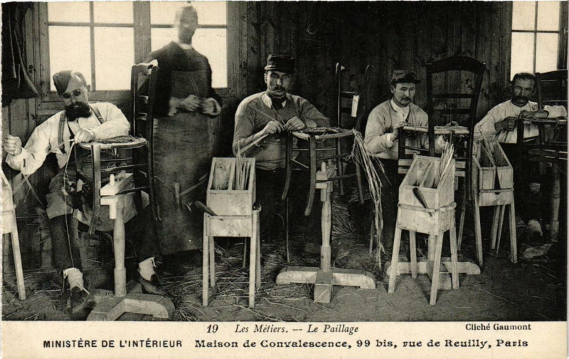 Carte postale ancienne Paris 12e Maison de Convalescence 99 rue de Reuilly. 19 à Paris 12e