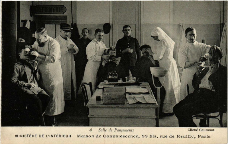 Carte postale ancienne Paris 12e Maison de Convalescence 99 rue de Reuilly. 4 à Paris 12e