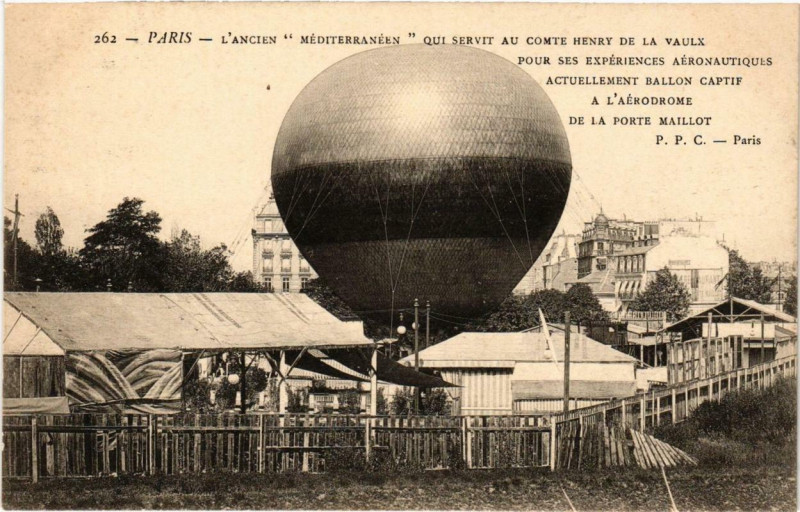 Carte postale ancienne L'Ancien Méditerranéen - Porte Maillot à Paris 17e