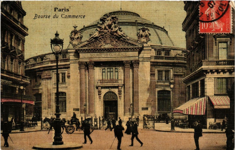 Carte postale ancienne Paris (1e) Bourse du Commerce à Paris 1er