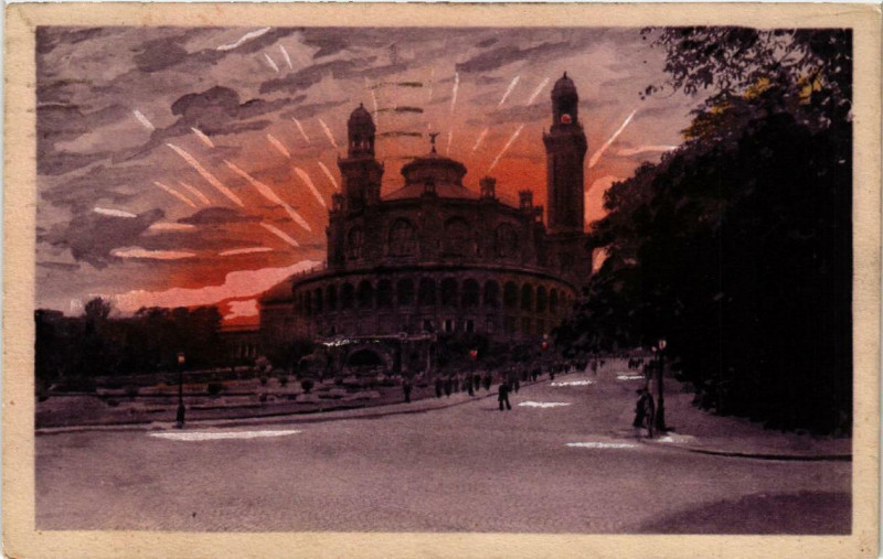 Carte postale ancienne Le Trocadéro à Paris 16e