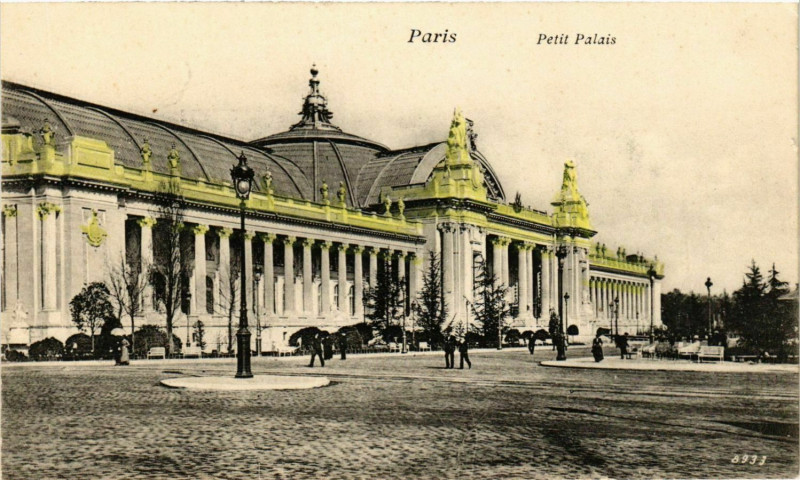Carte postale ancienne Paris 8e Petit Plais ed. V.P. Paris à Paris 8e