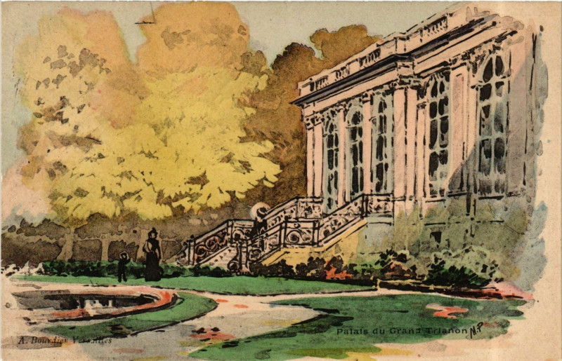 Carte postale ancienne Palais du Grand Trianon