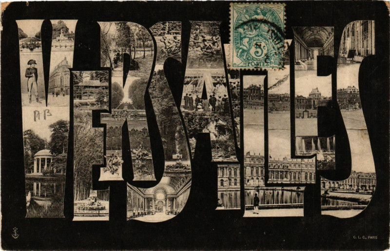 Carte postale ancienne Versailles à Versailles