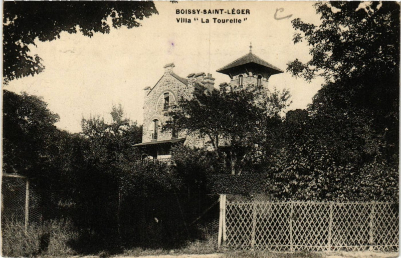 Carte postale ancienne Boissy-Saint-Leger - Villa  La Tourelle à Boissy-Saint-Léger