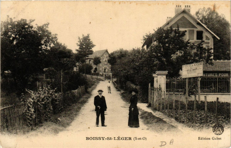 Carte postale ancienne Boissy-Saint-Leger à Boissy-Saint-Léger