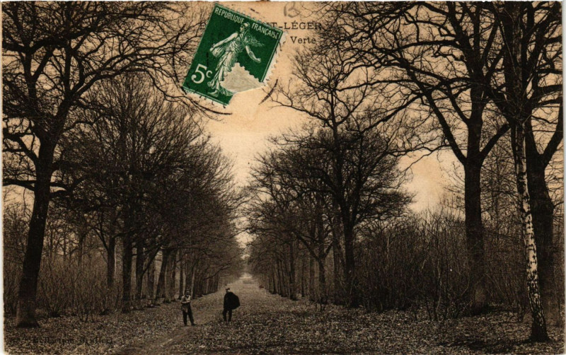 Carte postale ancienne Boissy-Saint-Leger - ... Verte à Boissy-Saint-Léger