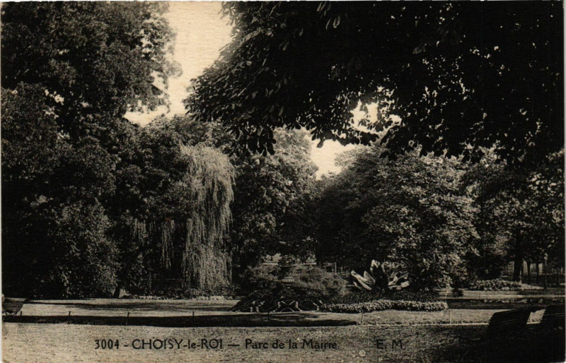 Carte postale ancienne Choisy-le-Roi - Parc de la Marne à Choisy-le-Roi
