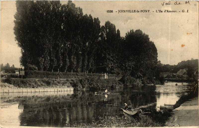 Carte postale ancienne Joinville-le-Pont - L'Ile d'Amour à Joinville-le-Pont