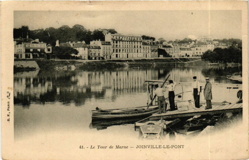 Carte postale ancienne Le Tour de Marne - Joinville-le-Pont à Joinville-le-Pont