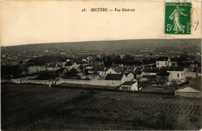 Carte postale ancienne Bicetre Vue générale