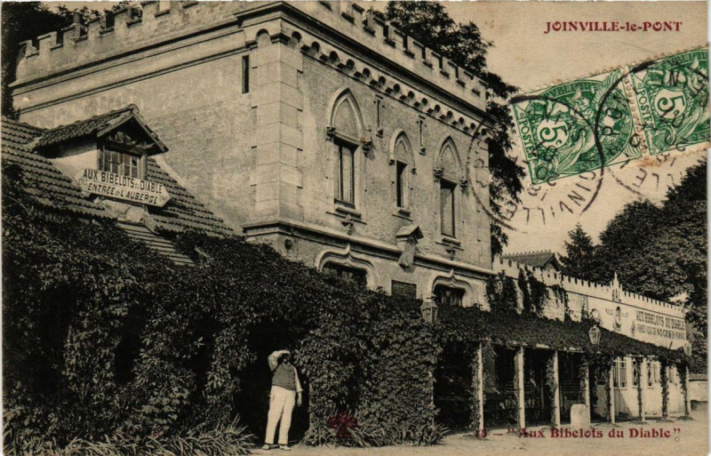 Carte postale ancienne Joinville-le-Pont 18 Aux Bibelots du Diable à Joinville-le-Pont