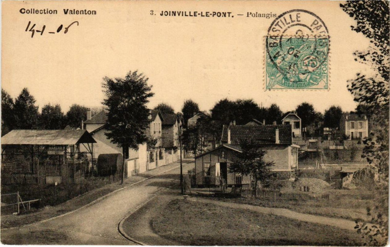 Carte postale ancienne Joinville-le-Pont Polangis à Joinville-le-Pont