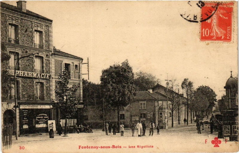 Carte postale ancienne Fontenay-sous-Bois 30 Les Rigollots à Fontenay-sous-Bois