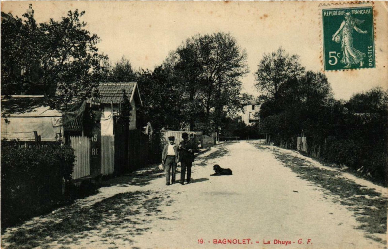 Carte postale ancienne Bagnolet La Dhuys à Bagnolet