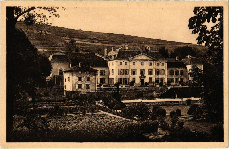 Carte postale ancienne Odenas - Le Chateau - La Chaize à Odenas