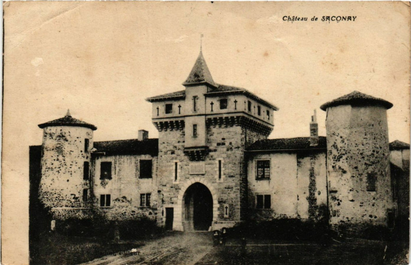 Carte postale ancienne Chateau de Saconay