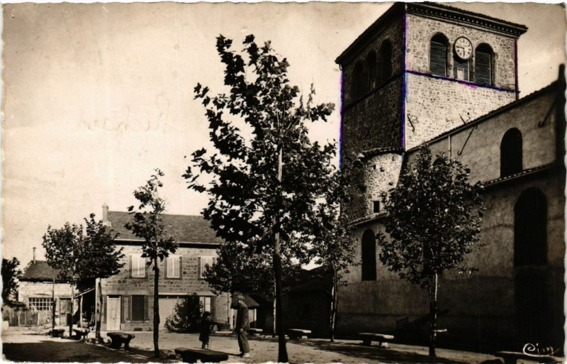 Carte postale ancienne Saint-Laurent-de-Chamousset à Saint-Laurent-de-Chamousset