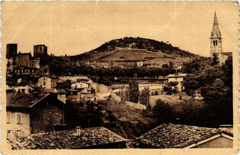 Carte postale ancienne Saint-Cyr-au-Mont-d'Or - Vue générale à Saint-Cyr-au-Mont-d'Or