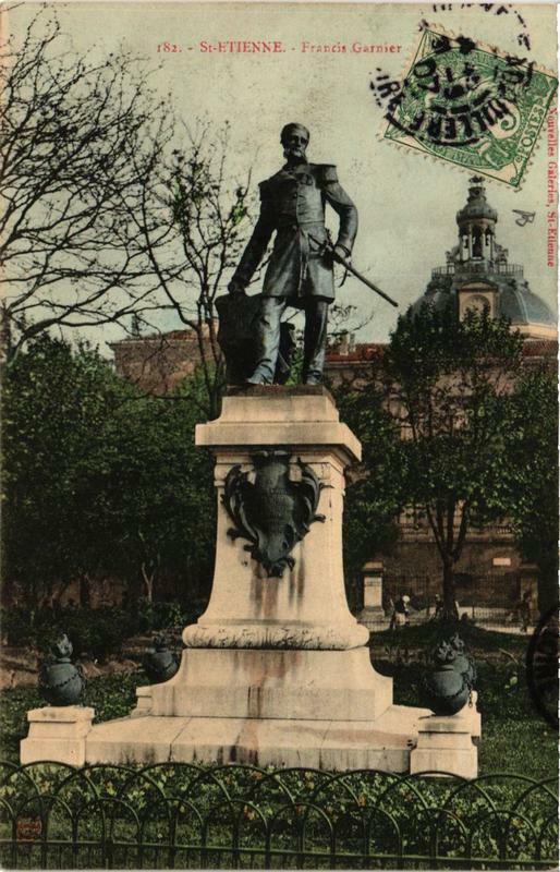 Carte postale ancienne Saint-Etienne Francis Garnier à Saint-Étienne